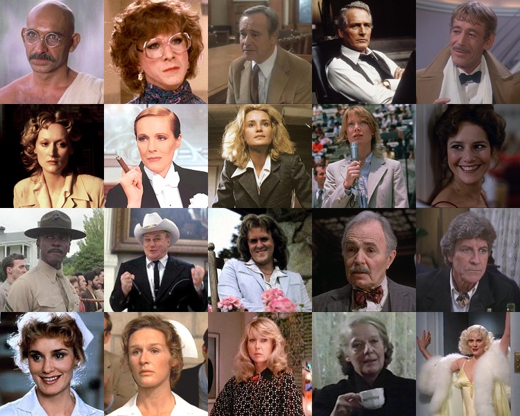 Oscar Nominated Performances 1982 Quiz By MrWhiplash