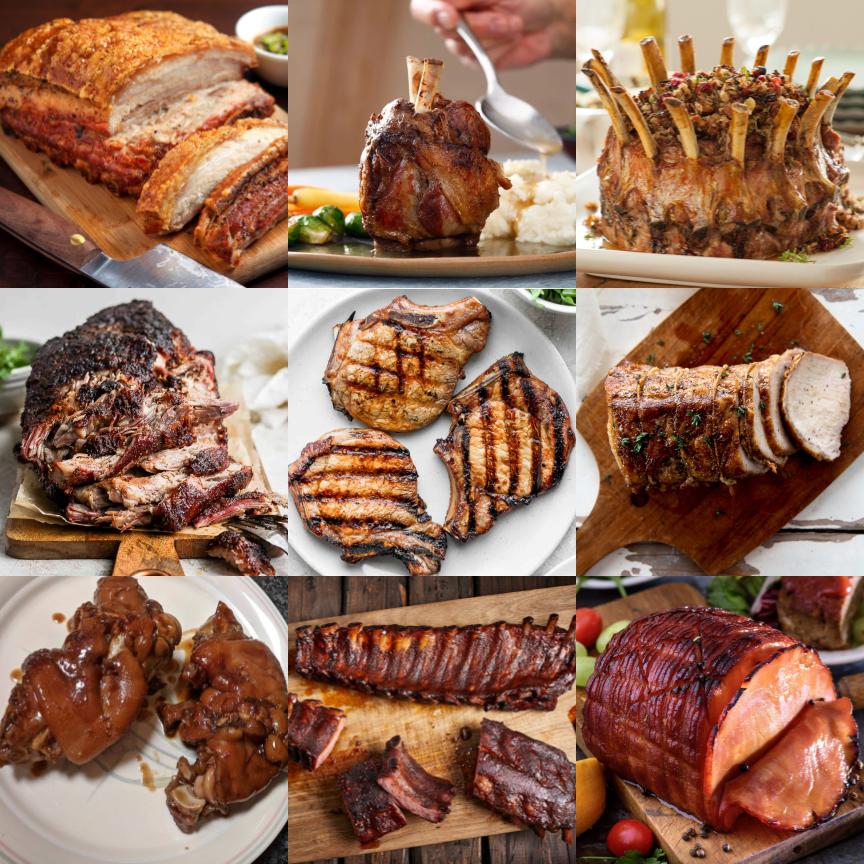 9 in 30 Pork Cuts Quiz By CooCooCachoo