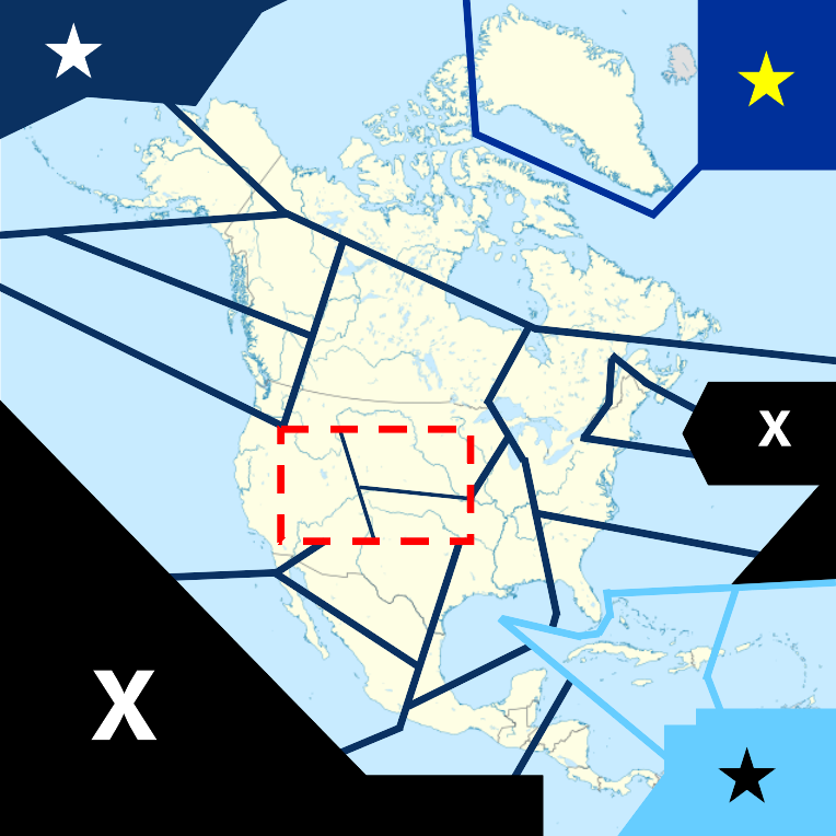 20 North American Cities Shape Map Quiz - By Addicted-Nation