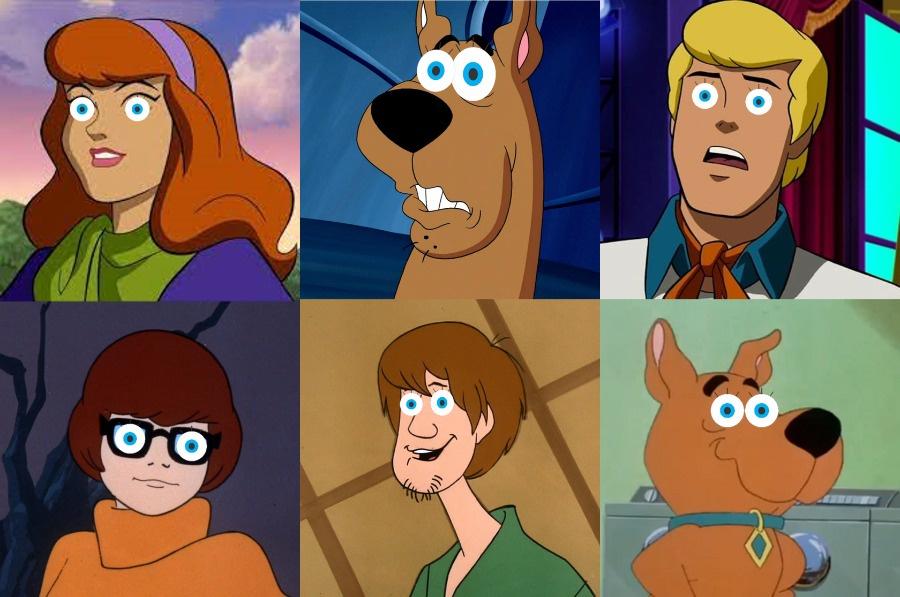 Spongebob's Eyes on Scooby Doo Characters Quiz - By jackfrog10