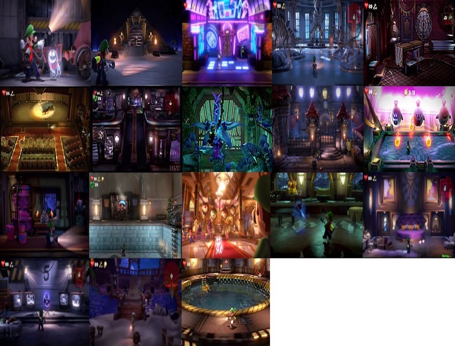 Luigi's Mansion 3 Floors by Image Quiz By DLspartan93
