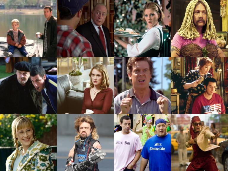 Adam Sandler Movies by CoStar Quiz By CooCooCachoo