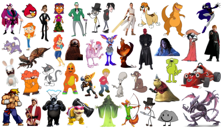 Characters R Quiz Click the 'R' Characters II (My Version) Quiz - By nathans-gaming