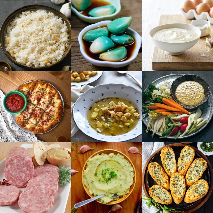 9 in 30 Garlic Dishes Quiz By CooCooCachoo