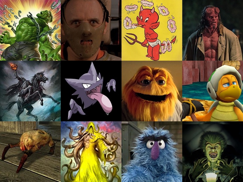 Fictional Monster Letter H Blitz Quiz - By Flick