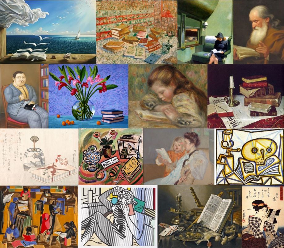 Famous Art - Books Quiz - By hazelnuts