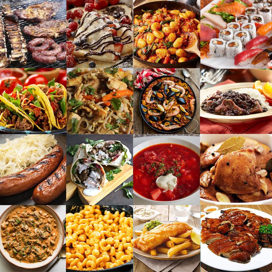 Countries Food by Image Quiz By arielinmortal