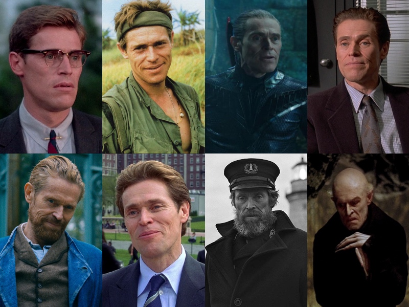 Willem Dafoe Roles Quiz By IAmBatman