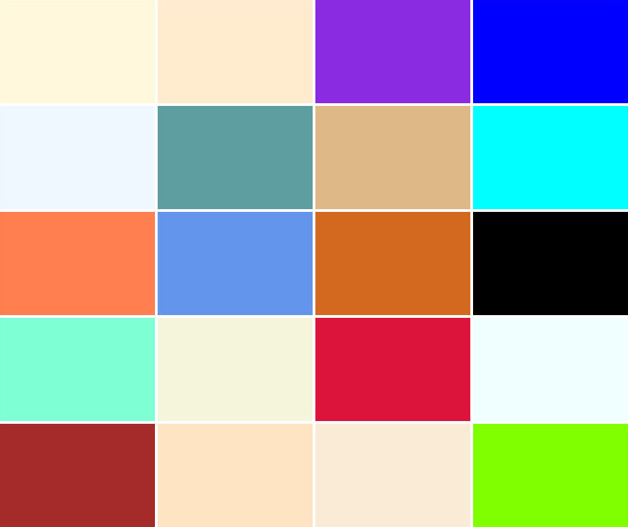 Pick the Right Color (A-C) Quiz - By eyes355