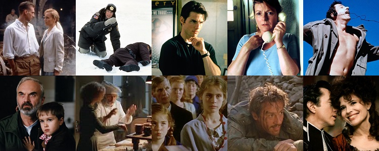 Oscar Nominated Films 1996 Quiz By MrWhiplash