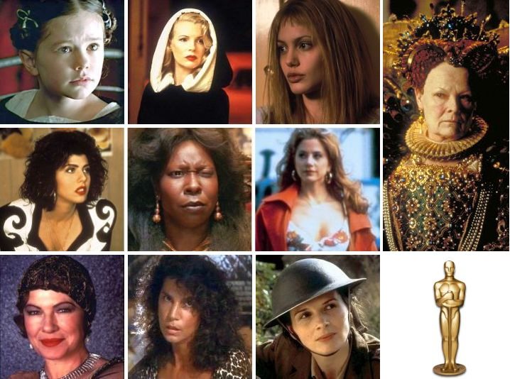 Academy Award for Best Supporting Actress 1990's Quiz - By Pilgab