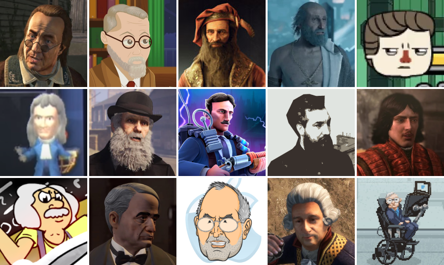 Scientists in Video Games Quiz - By aglick