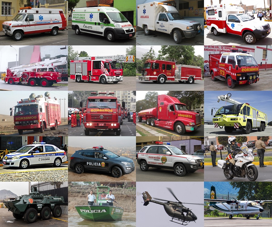 Peru Vehicles Find the Peruvian Emergency Vehicles Quiz - By alvir28