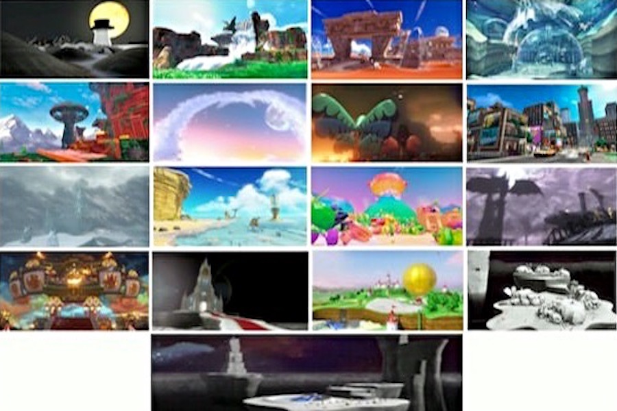 All Kingdoms in Super Mario Odyssey