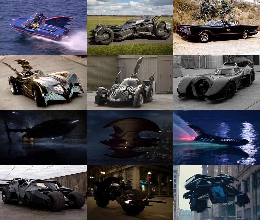 Find the Movie Batmobiles Quiz - By alvir28
