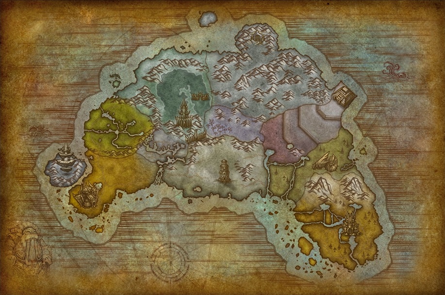 Northrend World of Warcraft: Northrend Zones Quiz - By Moai