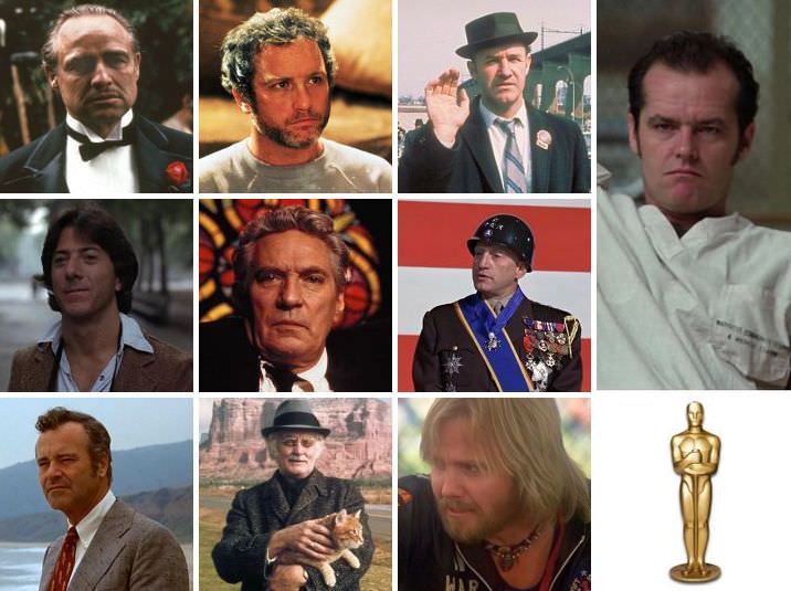 1970 BEST ACTOR OSCAR NOMINATIONS visual data 4