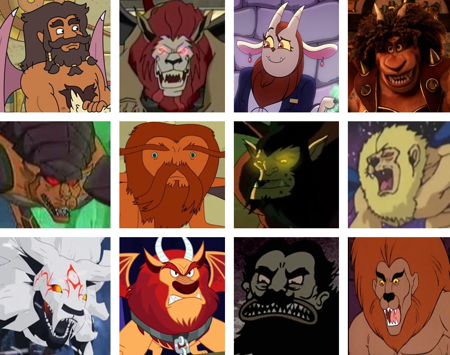 Manitcore Cartoon Click the Cartoon Manticore Quiz - By ddd62291