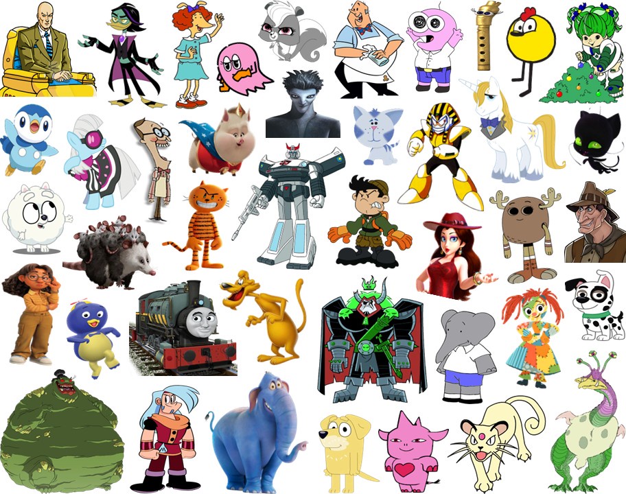 Characters R Quiz Click the 'P' Cartoon Characters VI Quiz - By ddd62291