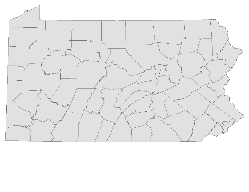 Click the Pennsylvania Counties! (Map) Quiz By captainchomp