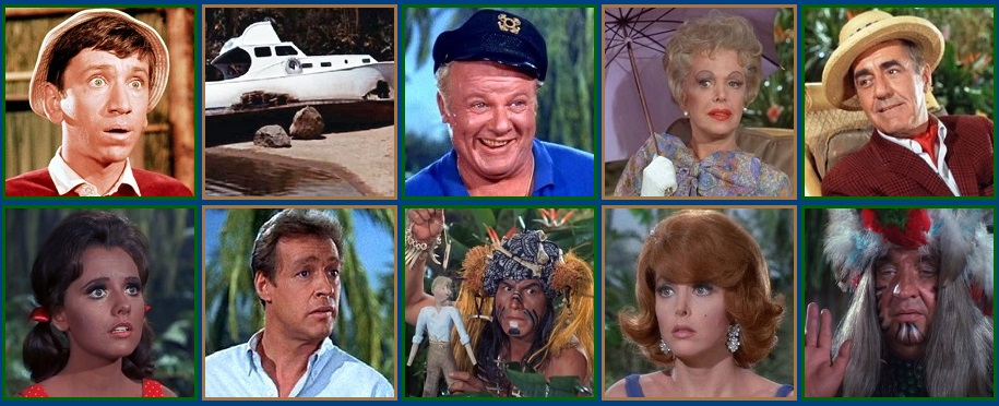 Quick•Pic•Click: Gilligan's Island Quiz - By TimtheImpaler