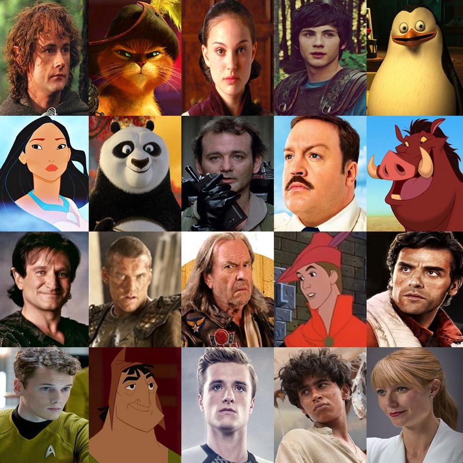 'P' Movie Heroes Quiz By ddd62291