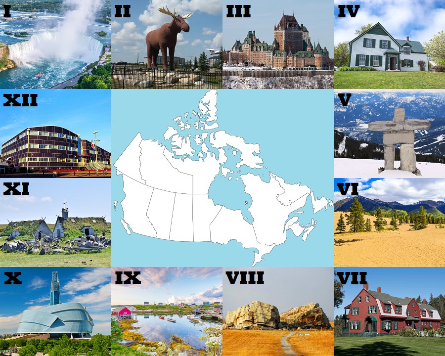 Which Province: Canadian Landmarks II Quiz - By alvir28