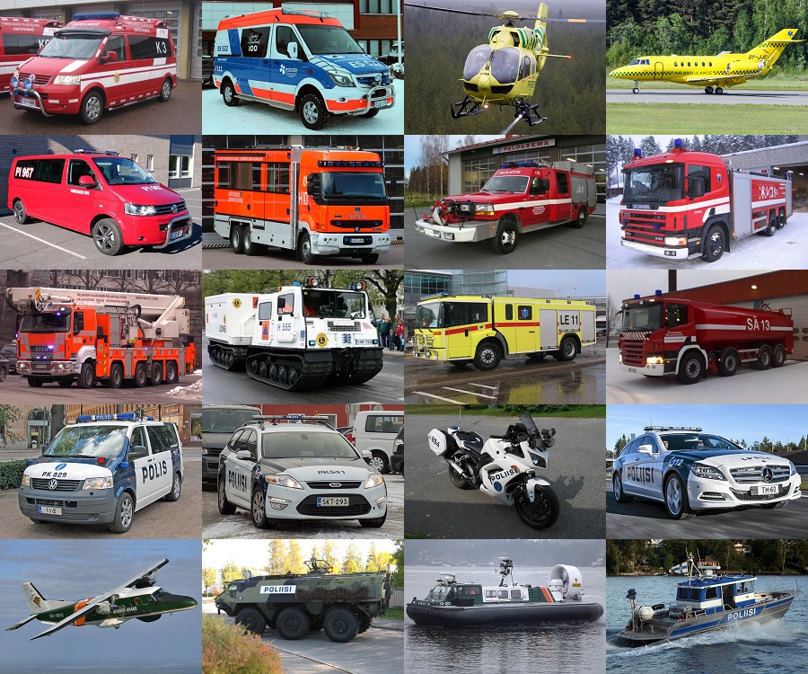 Find the Finnish Emergency Vehicles Quiz - By alvir28