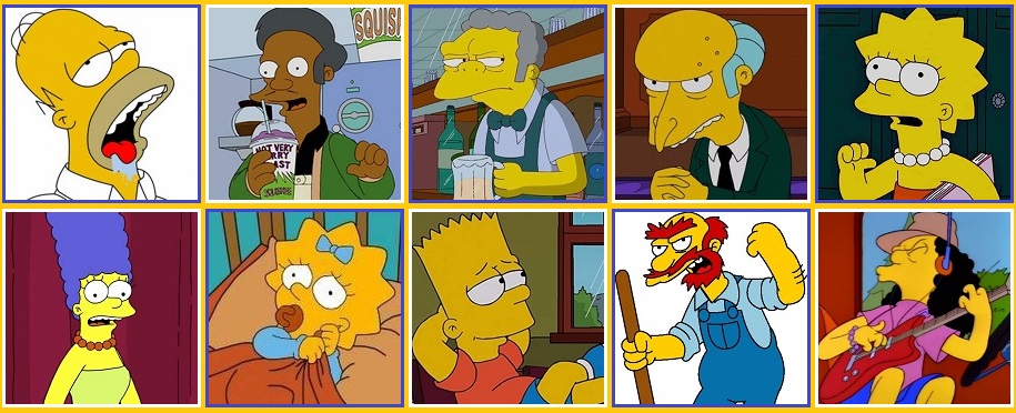 Quick Simpson Quick•Pic•Click: The Simpsons Quiz - By TimtheImpaler