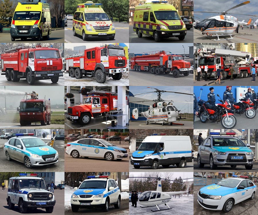 Find the Kazakh Emergency Vehicles Quiz - By alvir28