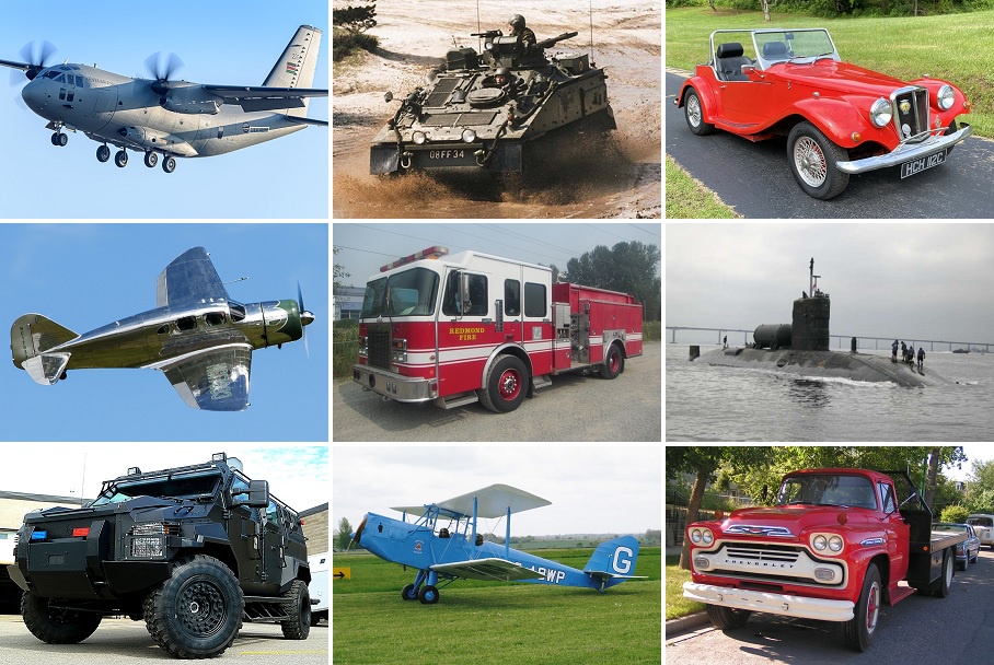 Find the Spartan Vehicles Quiz - By alvir28
