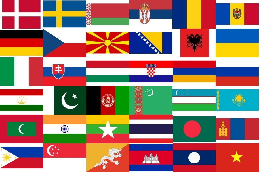 Flag Border Maze VIII Quiz