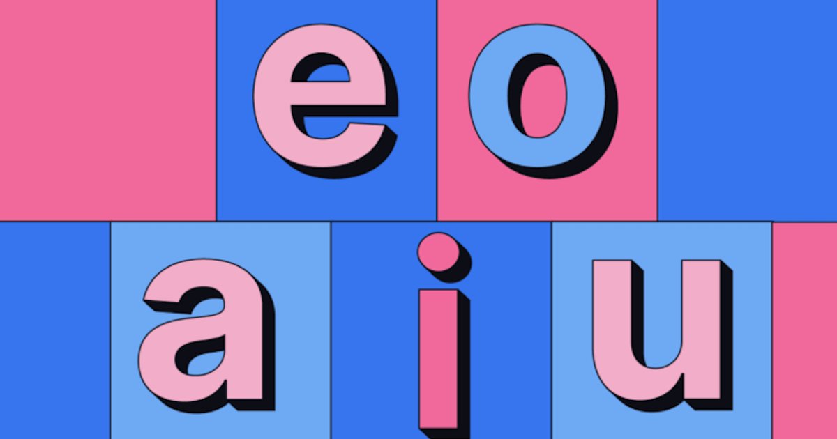 Vowels Only Trios Quiz Playlist By cabruce1