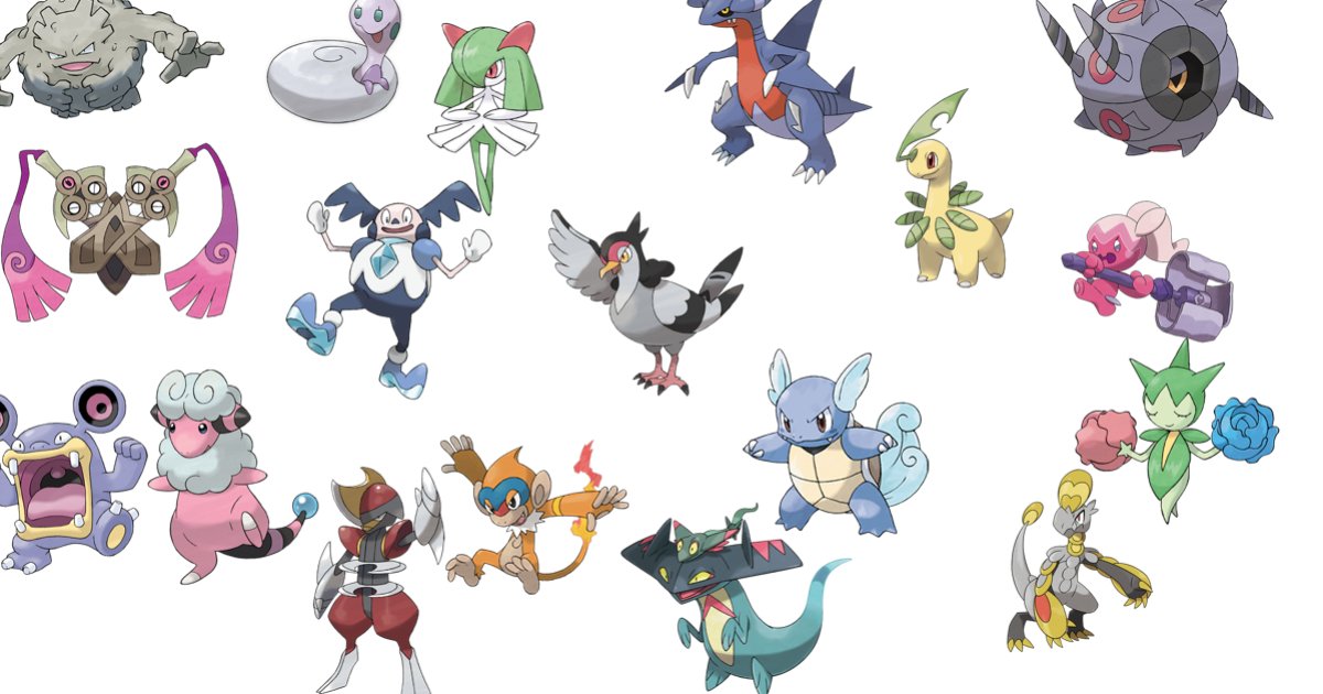 Dual Type Middle Evolution Pokemon Middle Evolutions Quiz Playlist - By SirOshawott