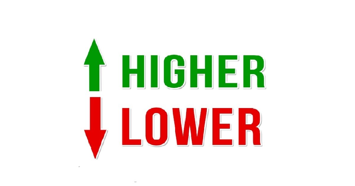 Higher Or Lower Quiz Playlist - By gamelord2007