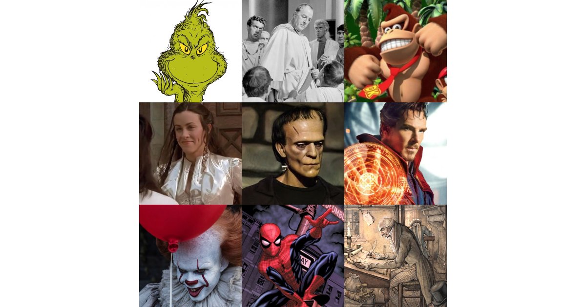 Characters by Three Iterations Quiz Playlist - By MooseRhino07