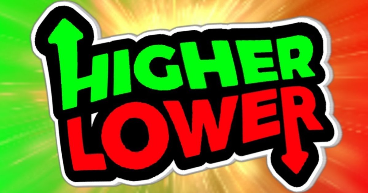 Higher or Lower? Quiz Playlist - By t_rev19